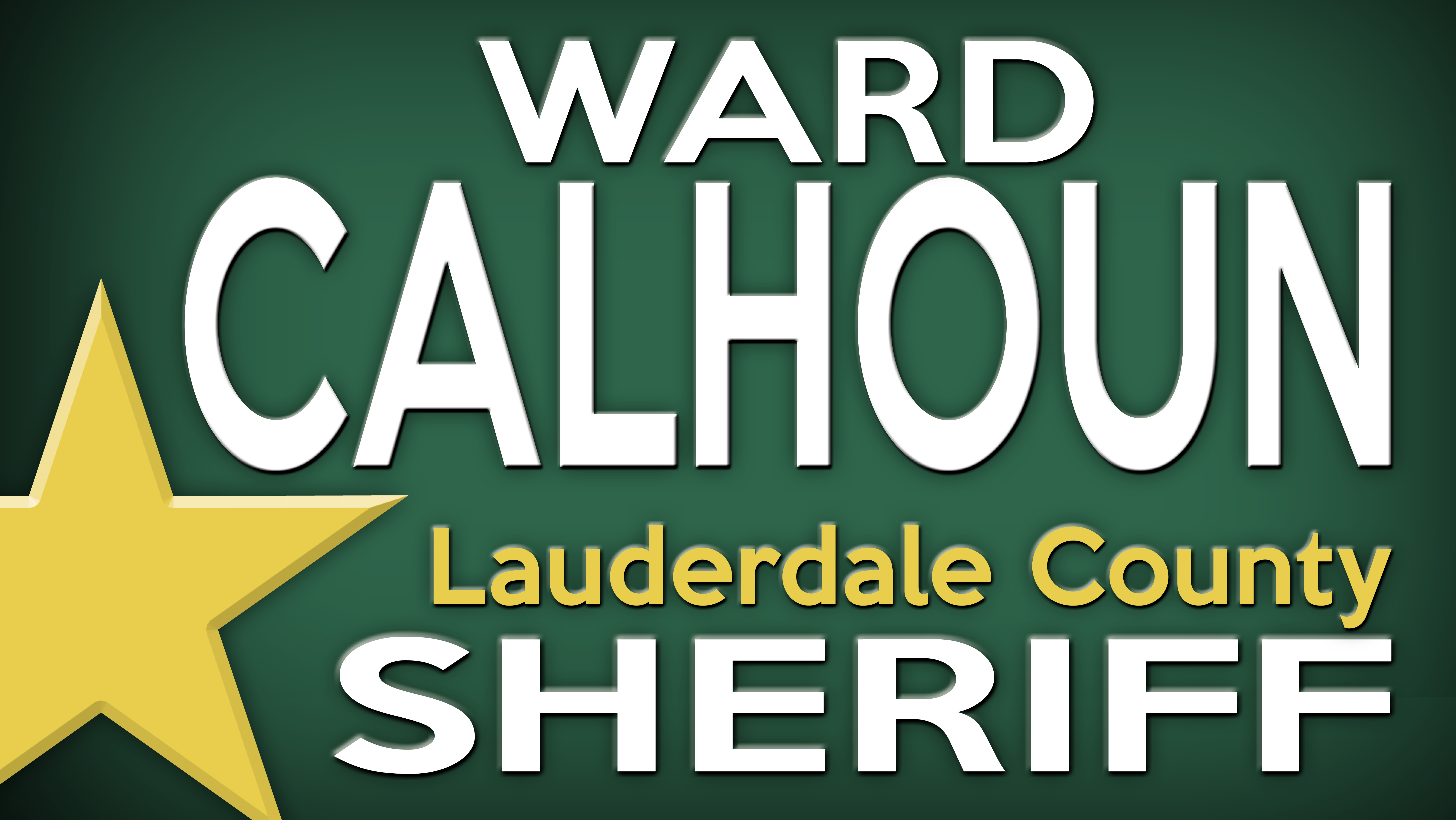 Ward Calhoun For Sheriff Logo